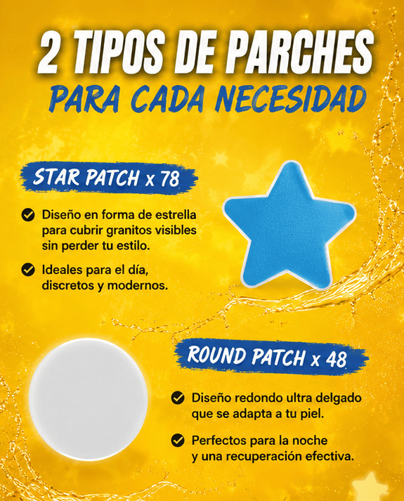 PARCHES PARA ESPINILLAS HIDROCOLOIDES